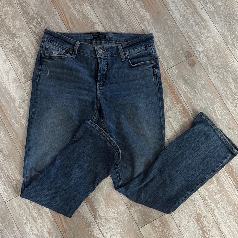 Silver “Elyse Slim Boot” Women's Blue Jeans